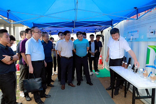 陕西跳高高试玩集团“正渗透+低温蒸发结晶”处置惩罚垃圾渗滤液中试项目取得重大希望