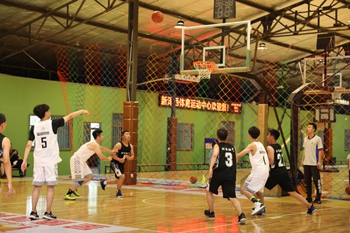 陕西跳高高试玩集团2019年职工篮球角逐拉开战幕