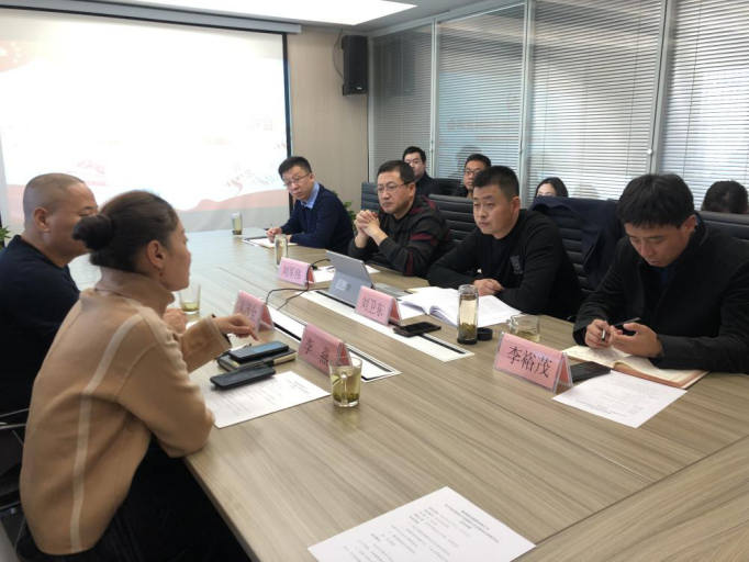 陕西跳高高试玩集团向导赴绿色能源公司宣讲党的十九届四中全会精神