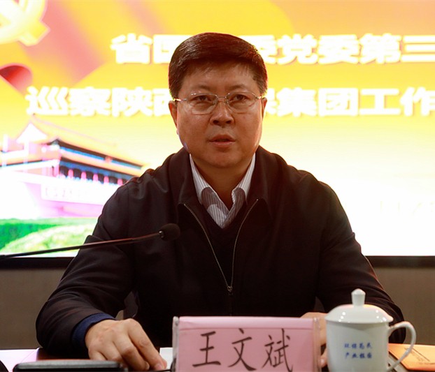 省国资委党委第三巡察组巡察陕西跳高高试玩集团党委事情谊见反响会召开