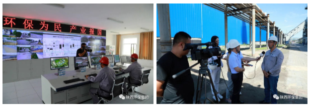 中省媒体采访团到陕西跳高高试玩集团陕北片区重点项目集中采访