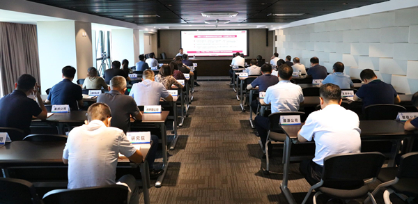 省国资委“党委书记讲百年党史”系列党课专题组到陕西跳高高试玩集团宣讲党史