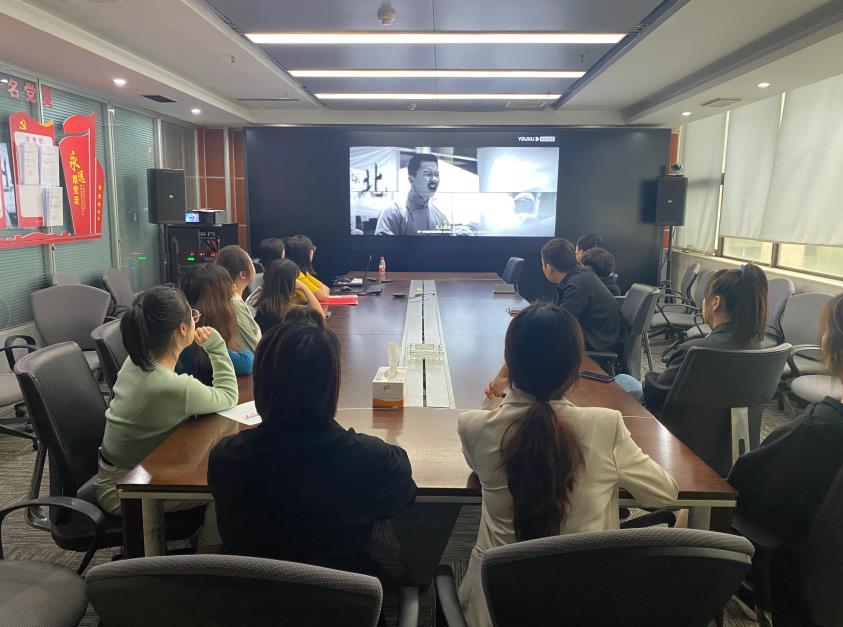 水情形公司团支部开展“请党定心，，，强国有我”主题团日活动