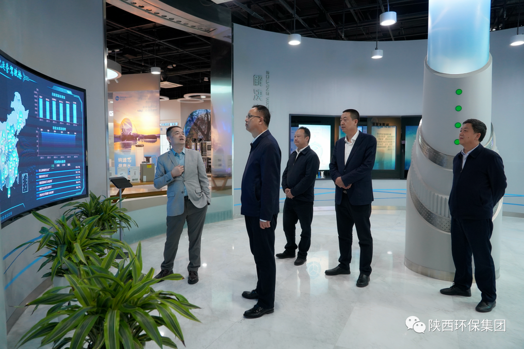 陕西跳高高试玩集团与碧兴物联公司座谈交流